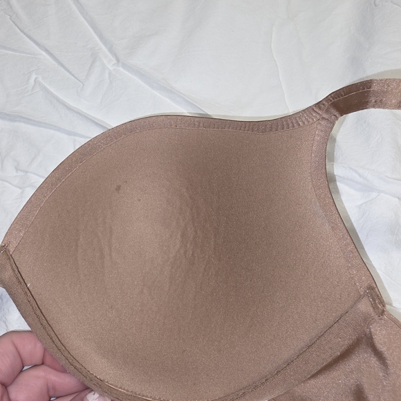 SKIMS Ultimate Nipple Push-up Bra 32DDD Bronze Kim Kardashian Seamless Bra - Picture 7 of 16